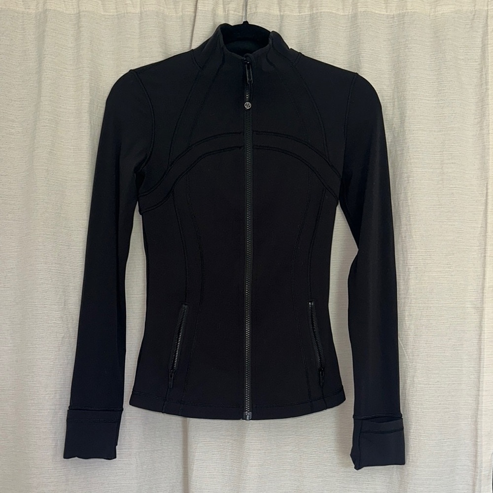 Black Lululemon Define Jacket size 4